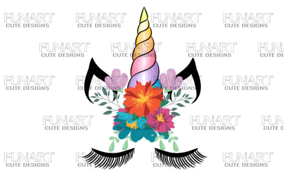 Download Unicorn Head Face Design Sublimation PNG - Unicorn Collection
