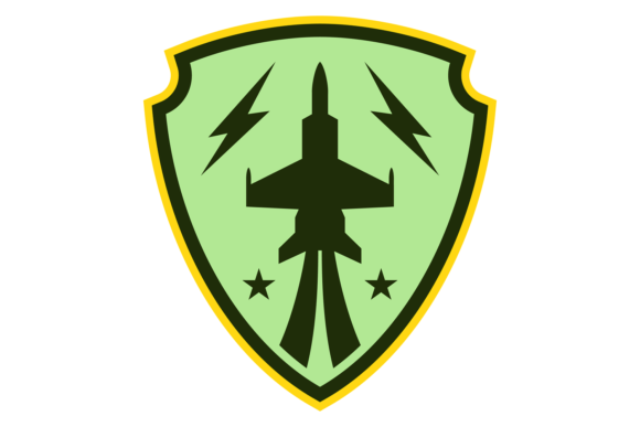 Download Retro Air Force Chevron. Military Green - Chevron Collection