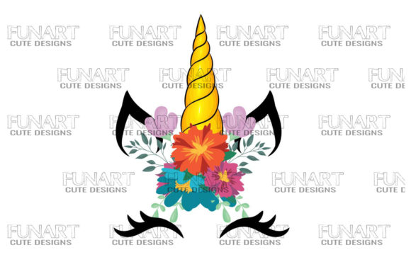 Download Unicorn Head Face Cool Designs - Unicorn Collection