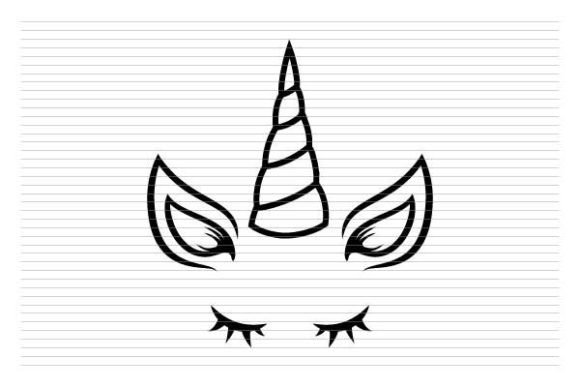 Download Cute Unicorn Head Baby Birthday Svg - Unicorn Collection