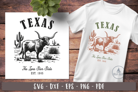 Download Texas Svg | Vintage United States Design - United states Collection
