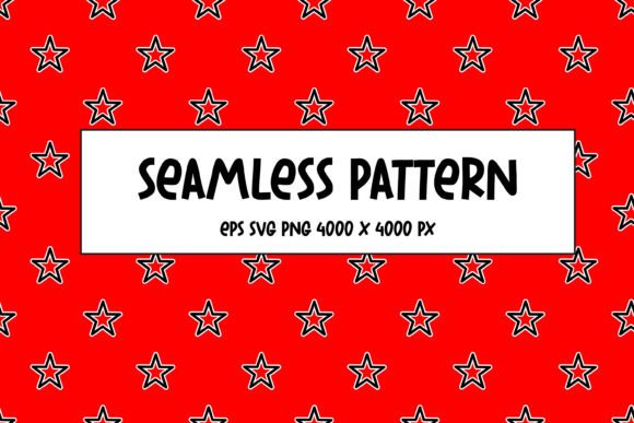 Download Seamless Christmas Pattern | Stars Paper - Christmas Collection