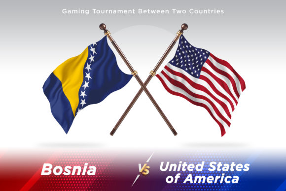 Download Bosnia Vs United States of America Flags - United states Collection