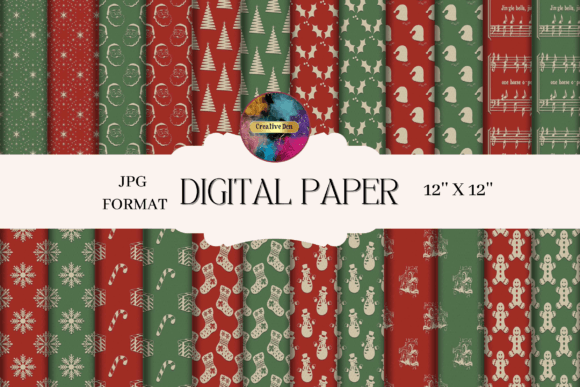 Download Christmas Magic Patterned Paper Pack - Christmas Collection